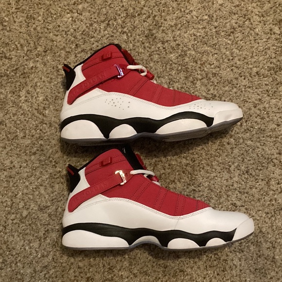 size 8.5 jordan 6 rings, need gone asap willing to trade. only worn once - Picture 3 of 4